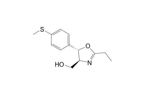 (4S,5S)-2-Ethyl-4-hydroxymethyl-5-[4-(methylthio)phenyl]-2-oxazoline