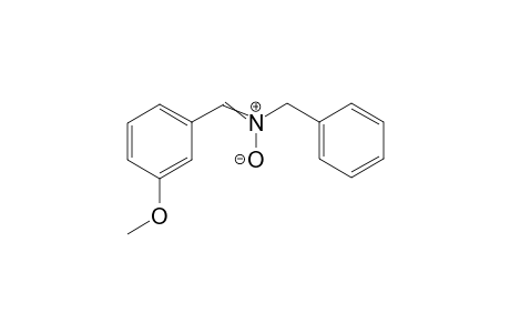 3-Methoxybenzylidene-benzylamineN-oxide
