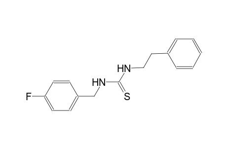 N-(4-fluorobenzyl)-N'-(2-phenylethyl)thiourea