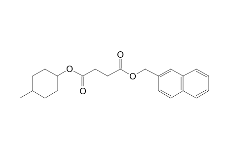 Succinic acid, naphth-2-ylmethyl cis-4-methylcyclohexyl ester