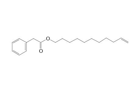 Benzeneacetic acid, 10-undecenyl ester