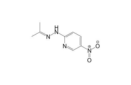 2-Propanone, 2-(5-nitro-2-pyridinyl)hydrazone