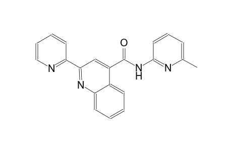 4-quinolinecarboxamide, N-(6-methyl-2-pyridinyl)-2-(2-pyridinyl)-