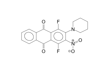 2-NITRO-3-PIPERIDINO-1,4-DIFLUOROANTHRAQUINONE