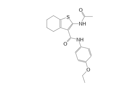 benzo[b]thiophene-3-carboxamide, 2-(acetylamino)-N-(4-ethoxyphenyl)-4,5,6,7-tetrahydro-