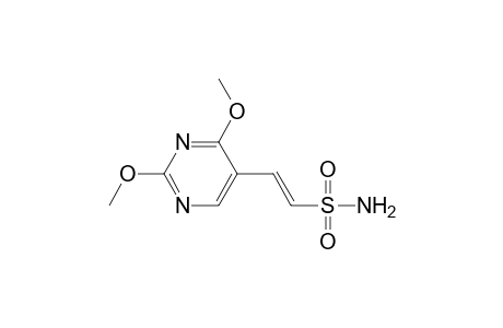 2-(2,4-Dimethoxy-5-pyrimidinyl)ethenesulfonamide