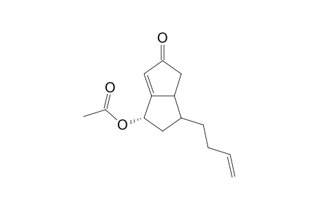 (5S/R,8S)-6-(But-3'-enyl)-8-acetoxybicyclo[3.3.0]oct-1-en-3-one