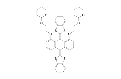 1,8-Bis(2-tetrahydropyranoxyethoxy)-9,10-bis(benzo[d][1,3]-dithiol-2-ylidene)anthracene