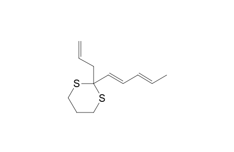 2-(2-Propen-1-yl)-2-(1,3-pentadienyl)-1,3-dithiane