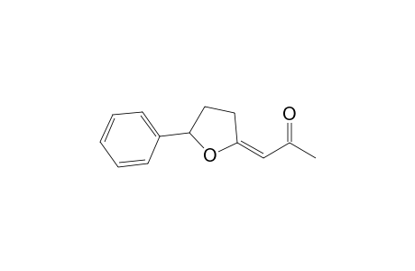 (1E)-1-(5-phenyl-2-oxolanylidene)-2-propanone