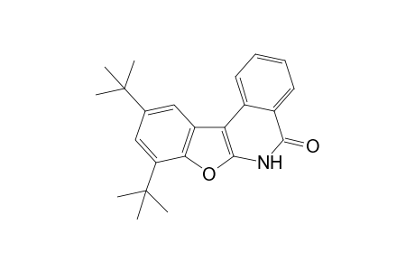 8,10-ditert-butyl-6H-benzofuro[2,3-c]isoquinolin-5-one