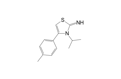 3-isopropyl-4-(p-tolyl)thiazol-2-imine