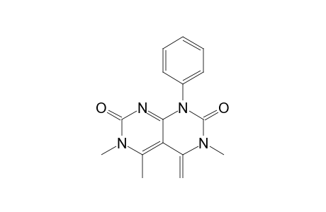 4-Methylene-1-phenyl-3,5,6-trimethyl-1H,3H,6H-pyrimido[4,5-d]pyrimidine-2,7-dione