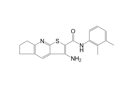 3-Amino-N-(2,3-dimethylphenyl)-6,7-dihydro-5H-cyclopenta[b]thieno[3,2-E]pyridine-2-carboxamide