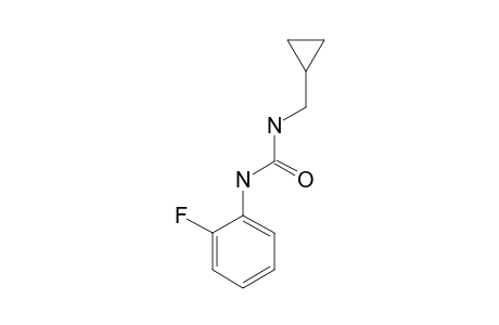1-(cyclopropylmethyl)-3-(o-fluorophenyl)urea