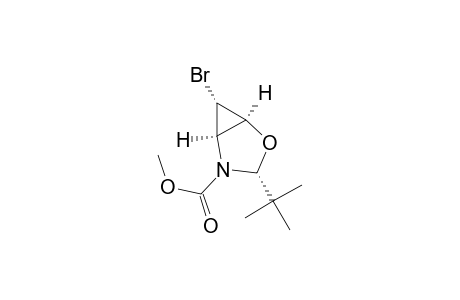 Methyl (1S,3R,5R,6S)-6-bromo-3-(t-butyl)-2-oxa-4-azabicyclo[3.1.0]hexane-4-carboxylate