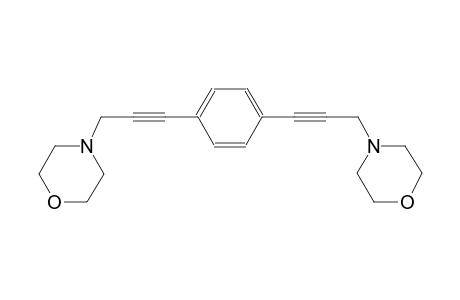 morpholine, 4-[3-[4-[3-(4-morpholinyl)-1-propynyl]phenyl]-2-propynyl]-