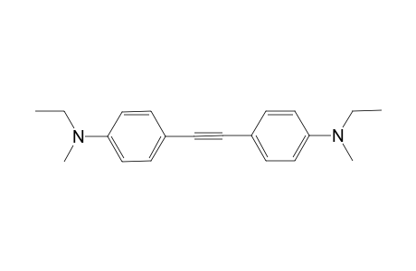 1,2-bis(p-N-methyl-N-ethylanilinyl)-acetylene