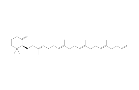 4,4-Dimethyl-5-[3',8',12',16'-tetramethyldodeca-3',7',11',15',19-pentaenyl)-6-methylenecyclohexane