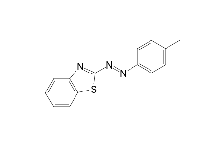 (E)-1-(benzothiazol-2-yl)-2-p-tolyldiazene