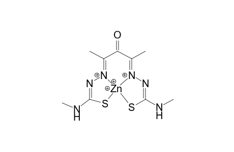 2,4-Dimethyl-7,11-dimethylamino-1,5,6,12-tetraaza-8,10-dithia-9-zinctricyclo[6.3.1.0(5,9)]dodeca-1,4,6,11-tetraen-3-one