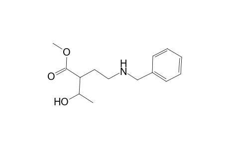 syn,anti-Methyl 2-(1-(Benzylaminoethyl)-3-hydroxybutanoate