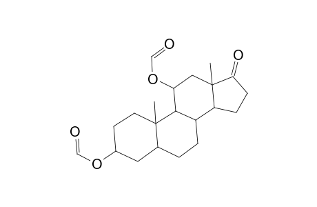 (11-formyloxy-10,13-dimethyl-17-oxo-1,2,3,4,5,6,7,8,9,11,12,14,15,16-tetradecahydrocyclopenta[a]phenanthren-3-yl) formate