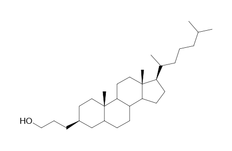 5.alpha.,3.beta.-(3'-Hydroxypropyl)cholestane