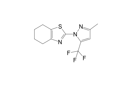 2-[3-methyl-5-(trifluoromethyl)-1-pyrazolyl]-4,5,6,7-tetrahydro-1,3-benzothiazole