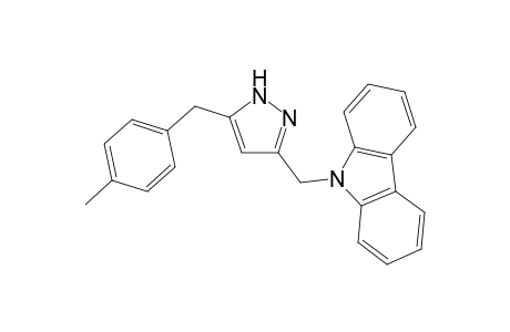 9-((5-(4-Methylbenzyl)-1H-pyrazol-3-yl)methyl)-9H-carbazole