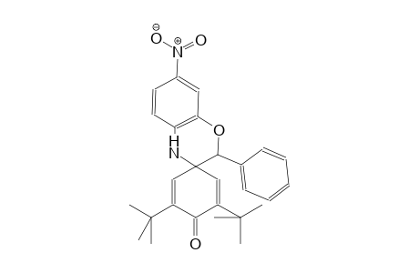 2',6'-ditert-butyl-7-nitro-2-phenylspiro[2,4-dihydro-1,4-benzoxazine-3,4'-cyclohexa-2,5-diene]-1'-one 2',6'-ditert-butyl-7-nitro-2-phenyl-spiro[2,4-dihydro-1,4-benzoxazine-3,4'-cyclohexa-2,5-diene]-1'-one 2',6'-ditert-butyl-7-nitro-2-phenyl-1'-spiro[2,4-dihydro-1,4-benzoxazine-3,4'-cyclohexa-2,5-diene]one