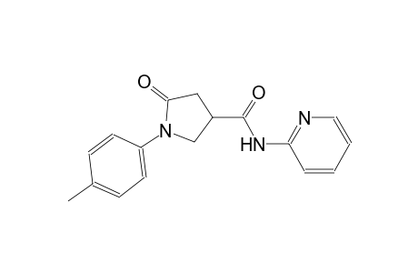 3-pyrrolidinecarboxamide, 1-(4-methylphenyl)-5-oxo-N-(2-pyridinyl)-