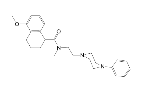 N-Methyl-N-[2-(4-phenyl)piperazin-1-yl]ethyl]-5-methoxy-1,2,3,4-tetrahydronaphthalene-1-carboxamide