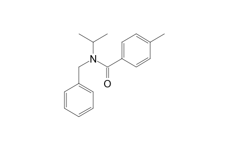 N-Benzyl-N-isopropyl-4-methylbenzamide