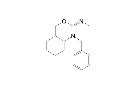 (E)-3-Benzyl-2-methylimino-4,5-tetramethylenetetrahydro-1,3-oxazine