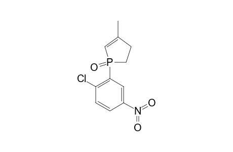 1-(2'-CHLORO-5'-NITROPHENYL)-3-METHYL-2-PHOSPHOLENE-1-OXIDE