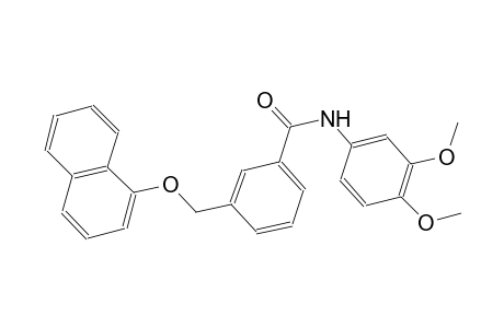 N-(3,4-dimethoxyphenyl)-3-[(1-naphthyloxy)methyl]benzamide
