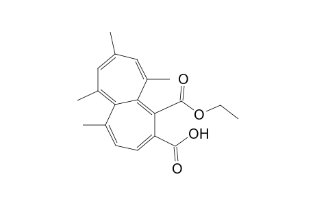 1-(Ethoxycarbonyl)-5,6,8,10-tetramethylheptalene-2-carboxylic Acid