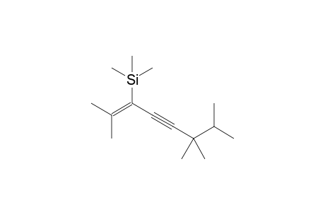2,6,6,7-Tetramethyl-3-trimethylsilyl-2-octen-4-yne