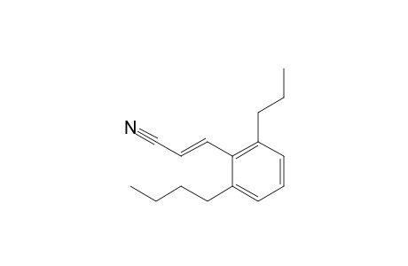 (E)-3-(2-butyl-6-propyl-phenyl)acrylonitrile