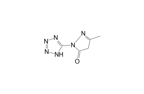 5-Methyl-2-(2H-1,2,3,4-tetrazol-5-yl)-4H-pyrazol-3-one