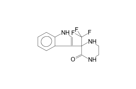 3-(1H-indol-3-yl)-3-(trifluoromethyl)-2-piperazinone
