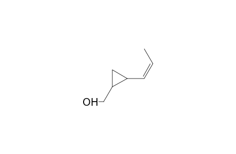 Cyclopropane, 1-(1'-propenyl)-2-hydroxymethyl-