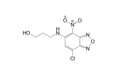 3-[(7-chloro-4-nitro-2,1,3-benzoxadiazol-5-yl)amino]-1-propanol