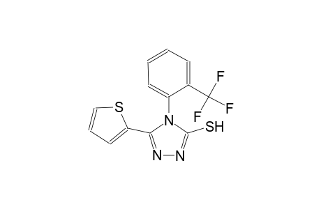 5-(2-thienyl)-4-[2-(trifluoromethyl)phenyl]-4H-1,2,4-triazole-3-thiol
