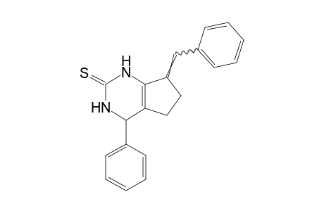 8-BENZYLIDENE-4-PHENYL-4,5,6,7-TETRAHYDRO-1H-CYCLOPENTAPYRIMIDINE-2(3H)-THIONE