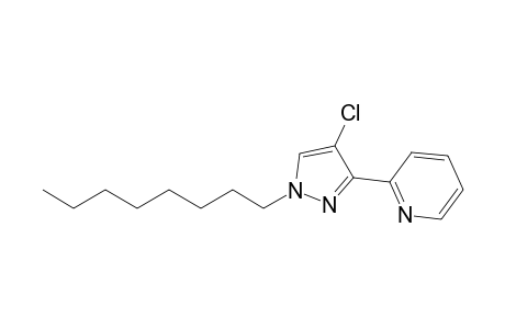 2-(4-Chloro-1-octylpyrazol-3-yl)pyridine