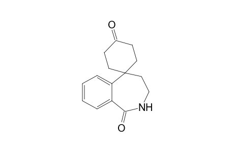 3,4-Dihydrospiro[benzo[c]azepine-5,1'-cyclohexane]-1(2H),4'-dione