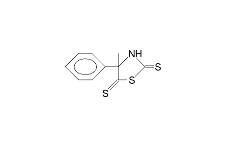 4-Methyl-4-phenyl-thiazolidine-2,5-thione