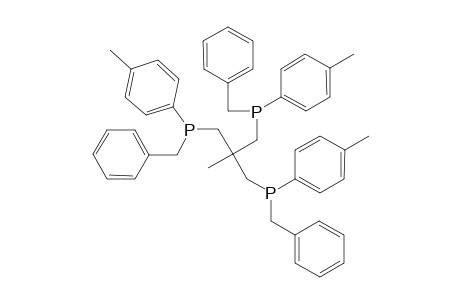 Tris[( p-tolyl)( benzyl)phosphanylmethyl]-(ethyl)methane}